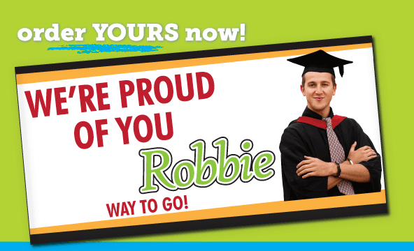 Graduation Banners & Signs